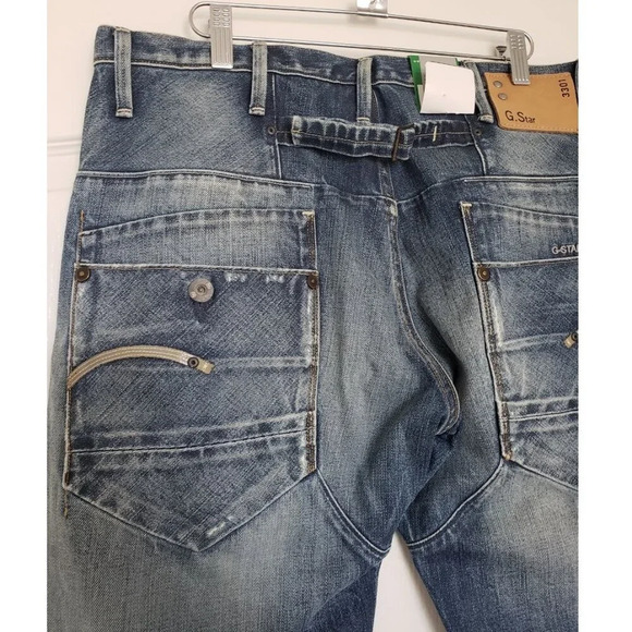G STAR Mens Blade Loose BNWT Denim Jeans 33 - Picture 3 of 13